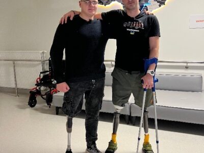 Брат за брата: ветеран віддав мільйон гривень на протезування товаришу  