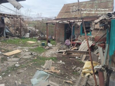 Запоріжжя 415 разів за добу здригнулося від російських ударів  