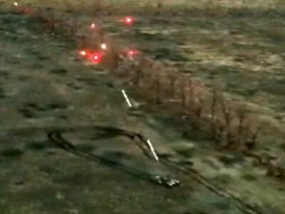 Танк прямим наведенням атакував росіян  