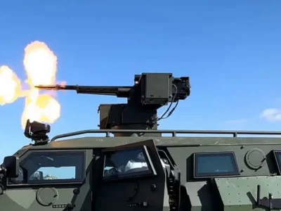 Бойовий модуль «Таврія» з великокаліберним кулеметом тепер на службі української армії  