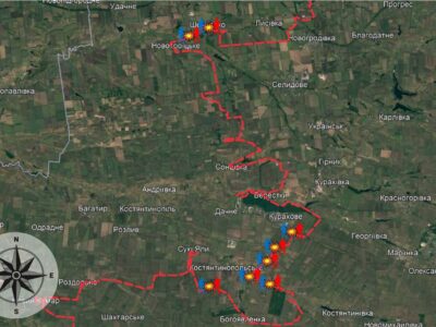 Агресор безуспішно штурмував українські укріплення у Кураховому і Сторожевому  