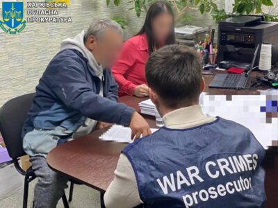 На Харківщині чоловік став «очільником» села на «урочистому заході» окупантів — тепер урочисто сяде за ґрати  