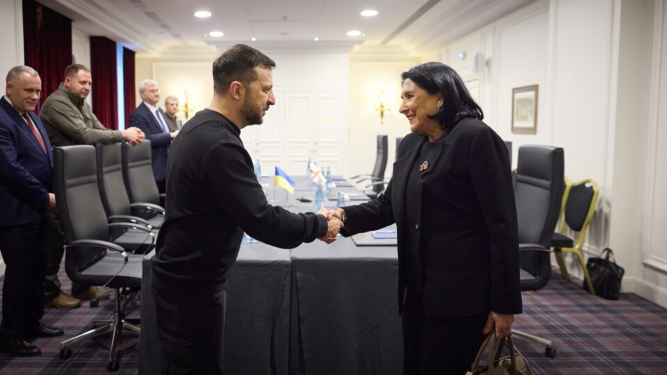 Президент України обговорив ситуацію у Грузії з Президенткою Грузії  