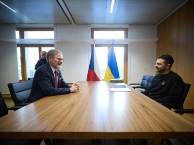 У Брюсселі Президент України зустрівся з Премʼєр-міністром Чехії і обговорив продовження підтримки України  