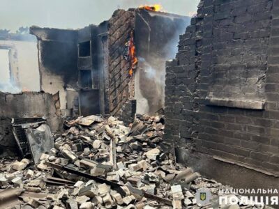 Унаслідок російських обстрілів на Донеччині 5 постраждалих, пошкоджені будинки  