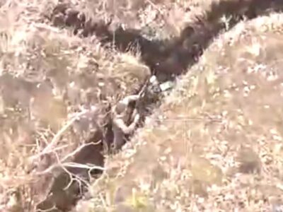 Окупанти руками відкидали FPV-дрони, жбурляли в них автомати та вдавали із себе дерево, але це їм не допомогло  