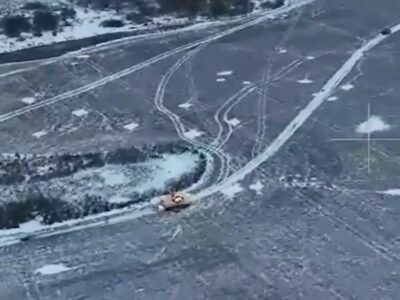 Морпіхи з «Джавеліна» знищили ворожу бронетехніку, а росіяни втекли  