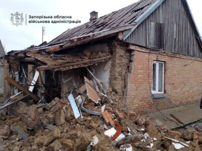 Ворог атакував 11 населених пунктів Запоріжжя, є руйнування житлових будинків  