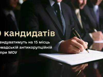 Міноборони затвердило список кандидатів до антикорупційної ради  