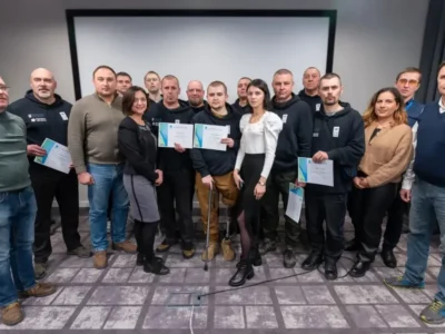 ООН підтримує навчання ветеранів: геоінформаційні системи та механізоване розмінування  