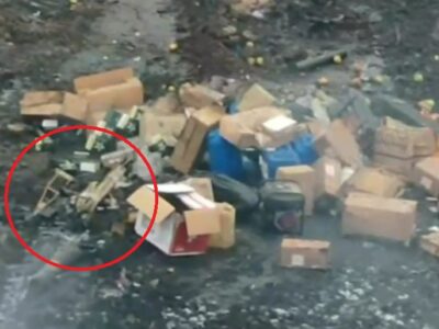 До братської могили росіян у трубі біля Часового Яру, доставили «штурмові милиці»  