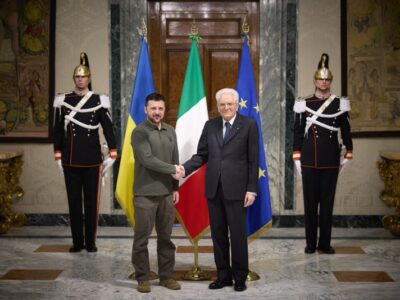 Російський ракетний терор та повернення українських дітей: президенти України та Італії провели зустріч  