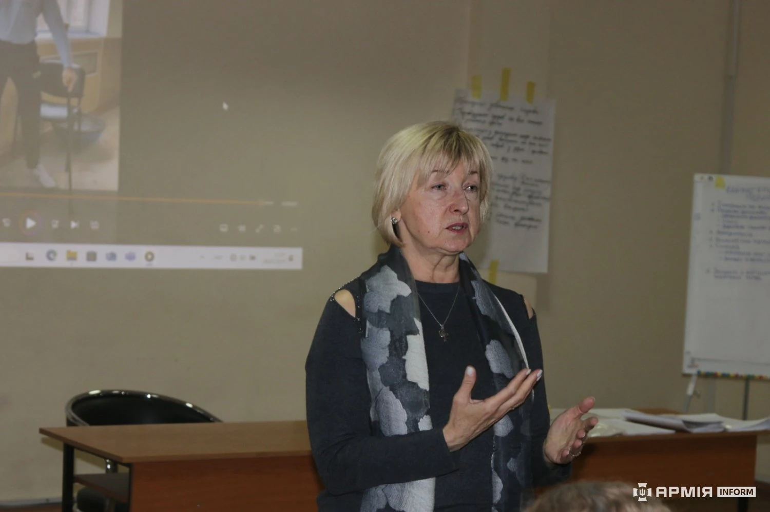 Директорка комунального некомерційного підприємства Харківської обласної ради «Центр протезування та реабілітації» Антоніна Салєєва / Фото: Олександра Шульмана