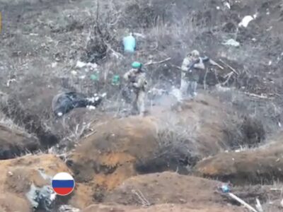 Окупанти намагались добігти до наших позицій, але їх загнали в глухий кут і знищили в «лисячих норах»  