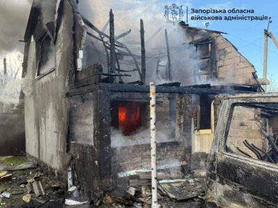 Унаслідок російської атаки по Запоріжжю двоє людей поранені  