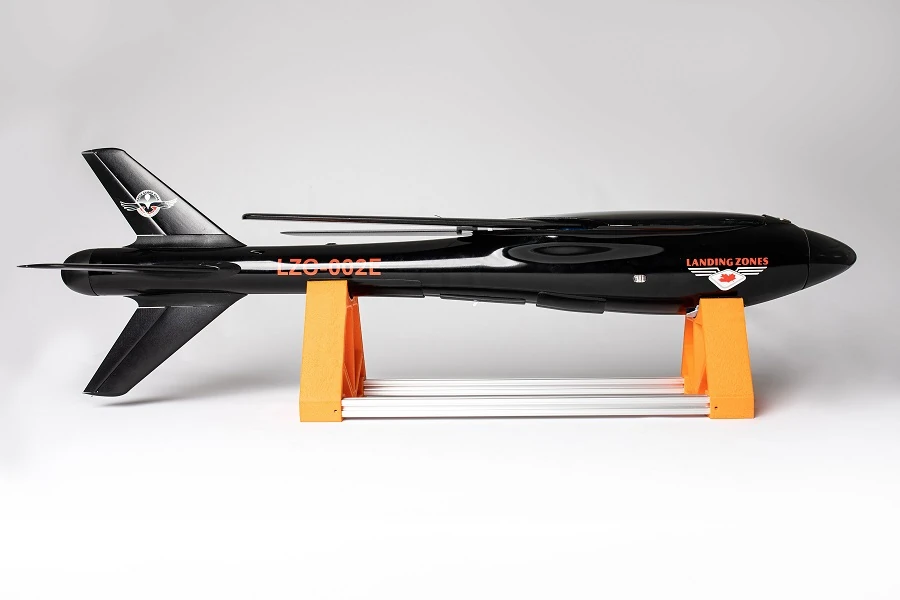 Бічний профіль удосконаленої системи доставки корисного вантажу Eagle APDS. Фото: CNW Group/Landing Zones Canada Inc.