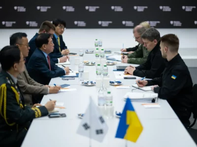 Корея зацікавилась досвідом ЗСУ у використанні дронів: зустріч Сергія Боєва з корейською делегацією  