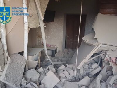 Війська рф понад 40 разів атакували Херсонщину: зруйновано цивільні об’єктів, є загибла  