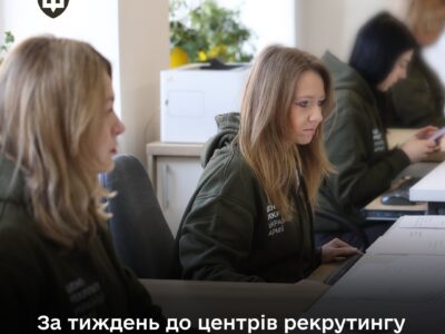 Які посади мають найбільший попит в центрах рекрутингу: відповідь МОУ  