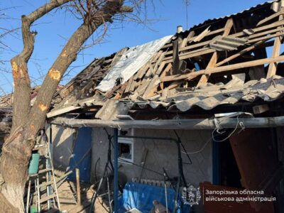 Війська рф за добу пів тисячі разів атакували Запорізьку область  