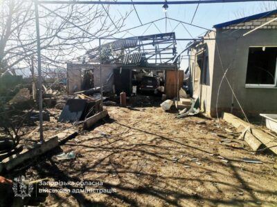 Унаслідок російських обстрілів на Запоріжжі двоє постраждалих  