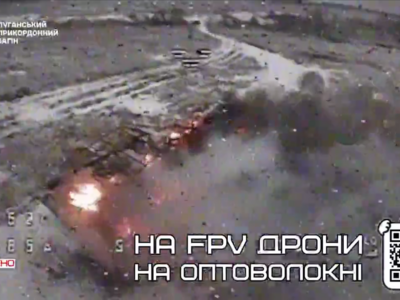 Спалили танк, спалили й грейдер — прикордонники відзначилися на Харківщини  