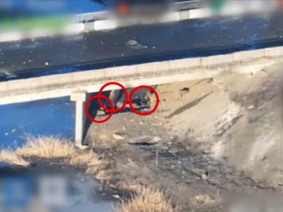 Сьогодні під мостом — кілька росіян шукали порятунок, а знайшли смерть під прольотами  