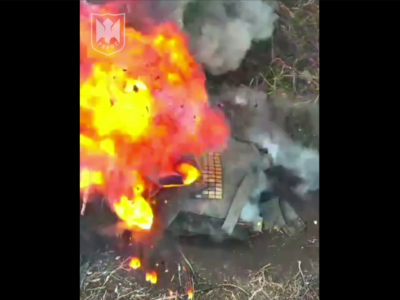 Ремонтів не буде — ворожа ремонтна машина видовищно вибухнула  