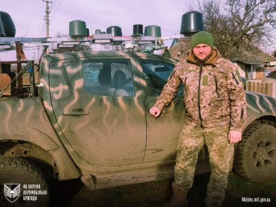 На «задках» з пекла: як водій «Блек» вивіз поранених побратимів під мінометним вогнем  