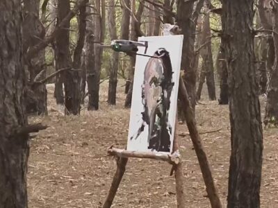 «Нові можливості для самовираження» — боєць ЗСУ створює за допомогою Mavic справжні витвори мистецтва  