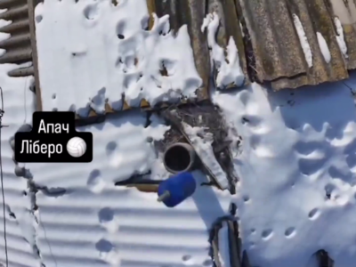 Подарунки в стилі Святого Миколая — наші пілоти закинули окупантам вибухівку у трубу  