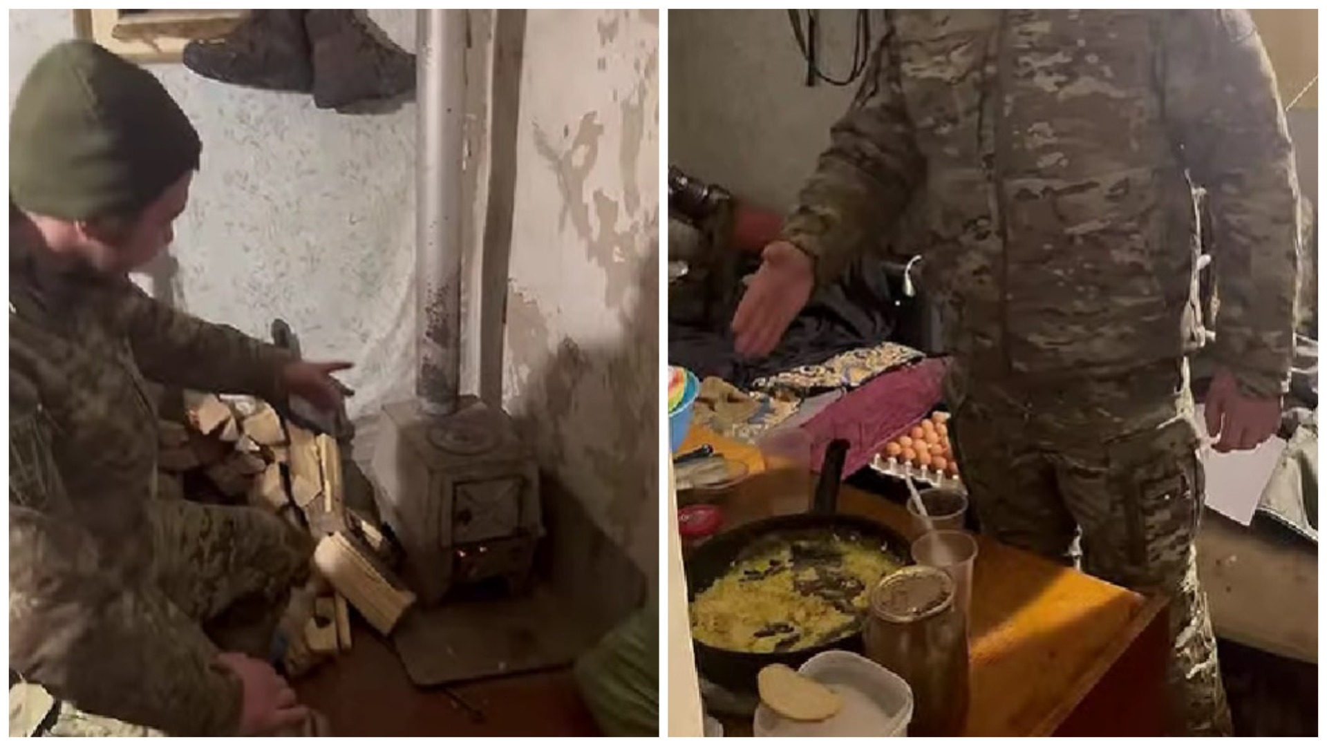 «Реальність без прикрас» — бійці ЗСУ провели «румтур» по своєму фронтовому помешканню