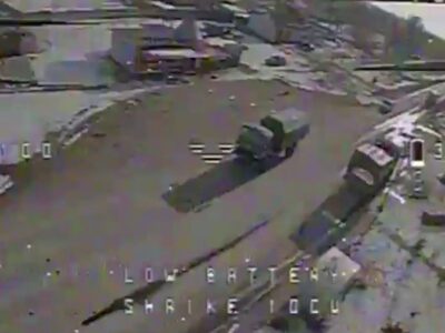 Українські безпілотники знищили колону окупантів у Серебрянському лісі  