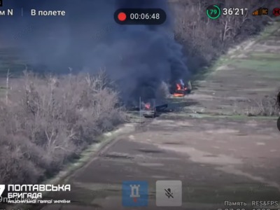 Три танки, 18 бронемашин і 41 мотоцикл — росіяни спробували прорватися на Запоріжжі  