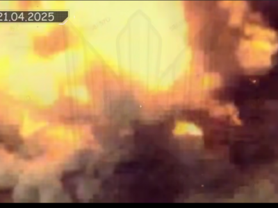 Детонація краще за салют — ворожий «Град» вибухнув повним боєзапасом  