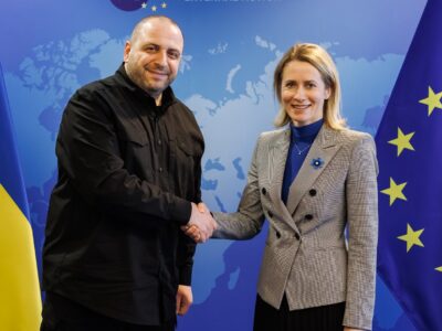 Рустем Умєров обговорив з Каєю Каллас створення спільних оборонних проєктів з ЄС  