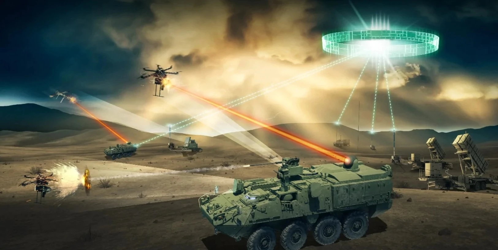 Лазерна зброя в бою. Візуалізація Northrop Grumman