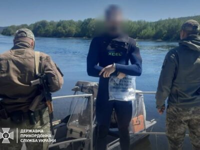 «Аквамен» на Дністрі: ризикована втеча до Молдови вплав закінчилася адмінпротоколом для ухилянта  