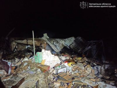 Унаслідок російського удару в Запорізькій області є загиблий та поранені  