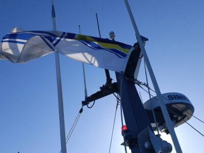Діти привітали військових моряків з їхнім професійним святом