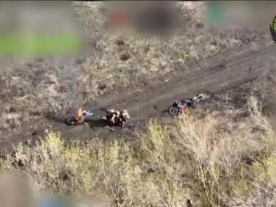 Клуб піших байкерів – кілька десятків окупантів залишилися без мотоциклів    