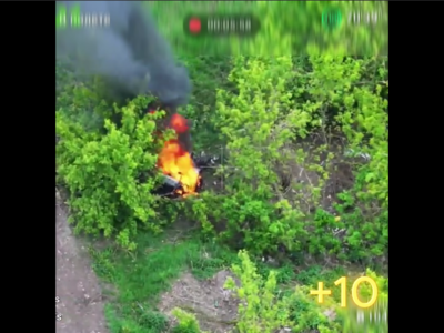 Уразили десятку — підбірка влучань у російський транспорт від наших пілотів  