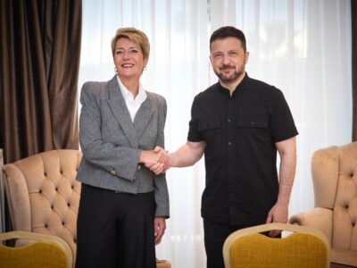Єдність проти агресії: Володимир Зеленський і президентка Швейцарії — про тиск на росію та шлях до миру  