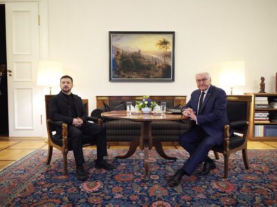 Володимир Зеленський: Цінуємо готовність Німеччини підтримувати наш народ