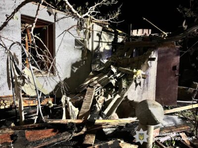 13 ударних БПЛА рф обстріляли Запоріжжя, є поранені  