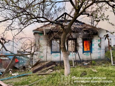Ворог завдав ракетного удару по Нижній Хортиці, в Запорізькій області 458 обстрілів