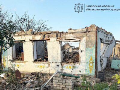 Окупанти майже 400 разів за добу вдарили по населенню Запоріжжя  