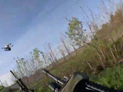 «Шалений Макс» по-українськи: легіонери на ходу з пікапа збили ворожий дрон  