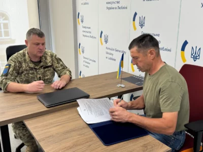 Український легіон поповнився новими добровольцями  