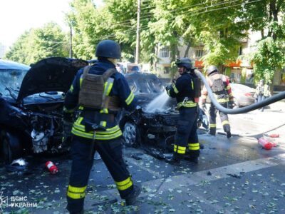 «Вдарили по-звірячому» — Президент розповів про наслідки російського обстрілу центру Сум  